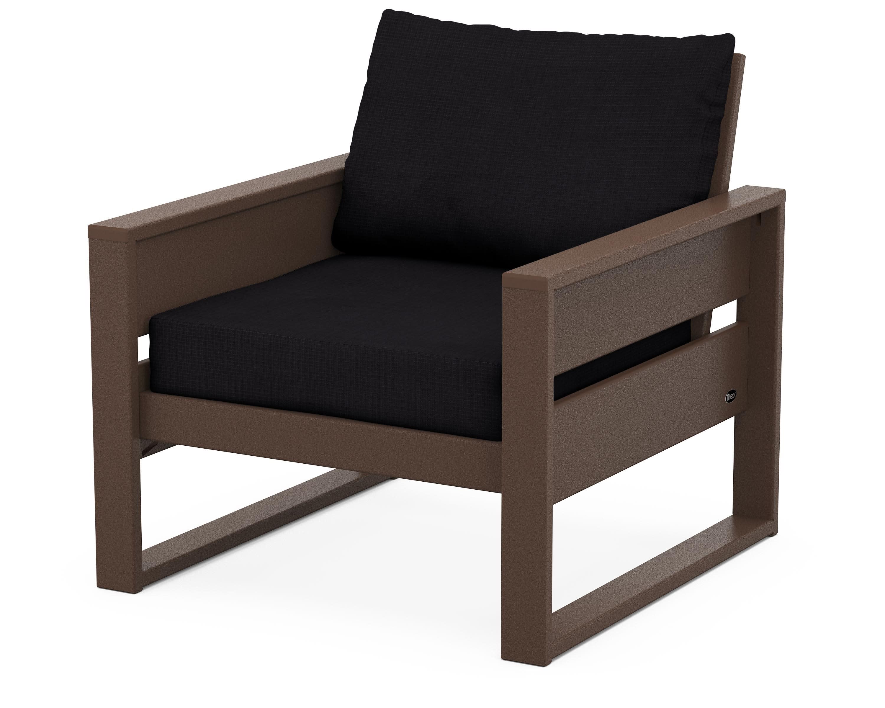 Eastport Club Chair in Vintage Lantern / Midnight Linen