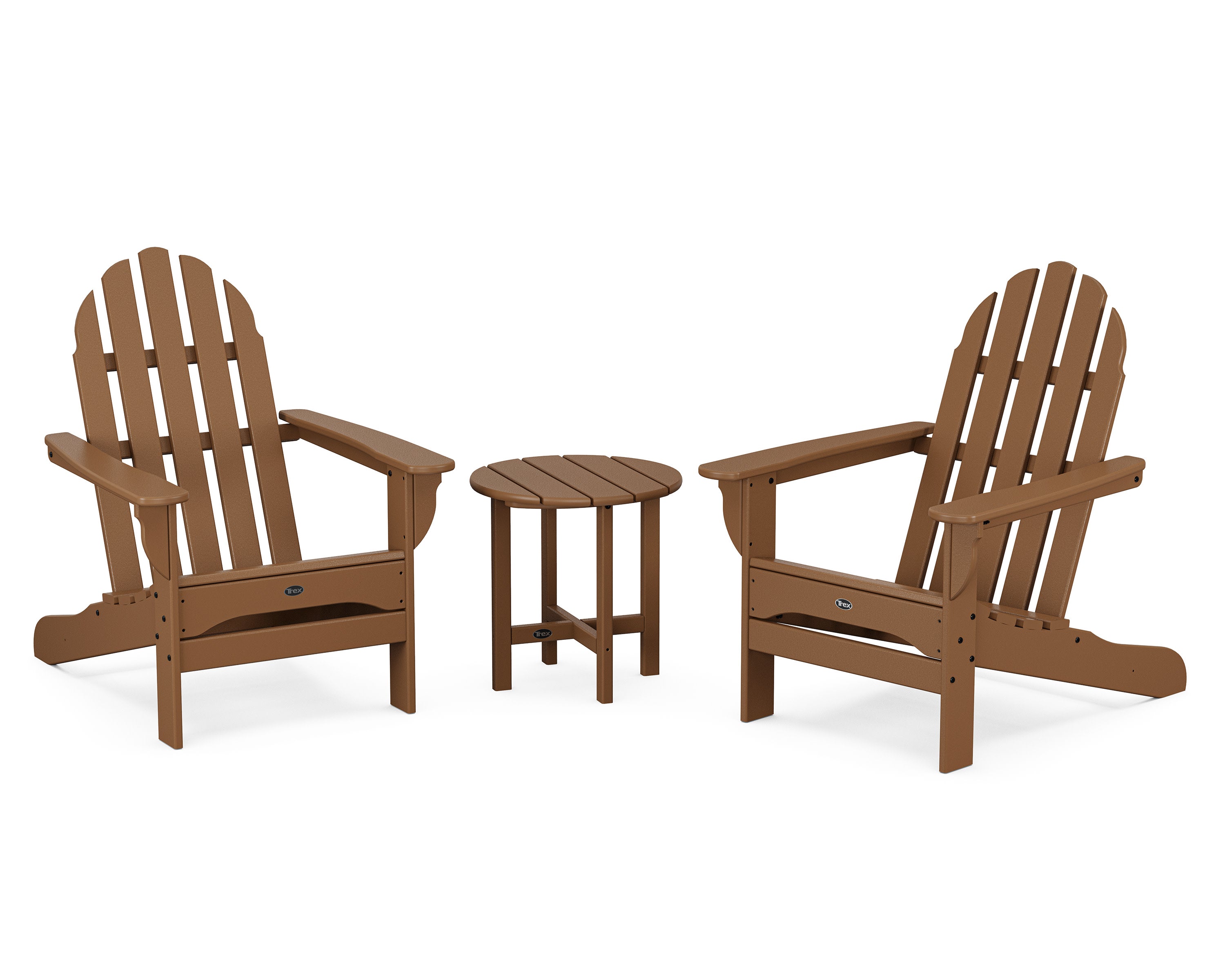 Cape Cod 3-Piece Adirondack Set in Tree House