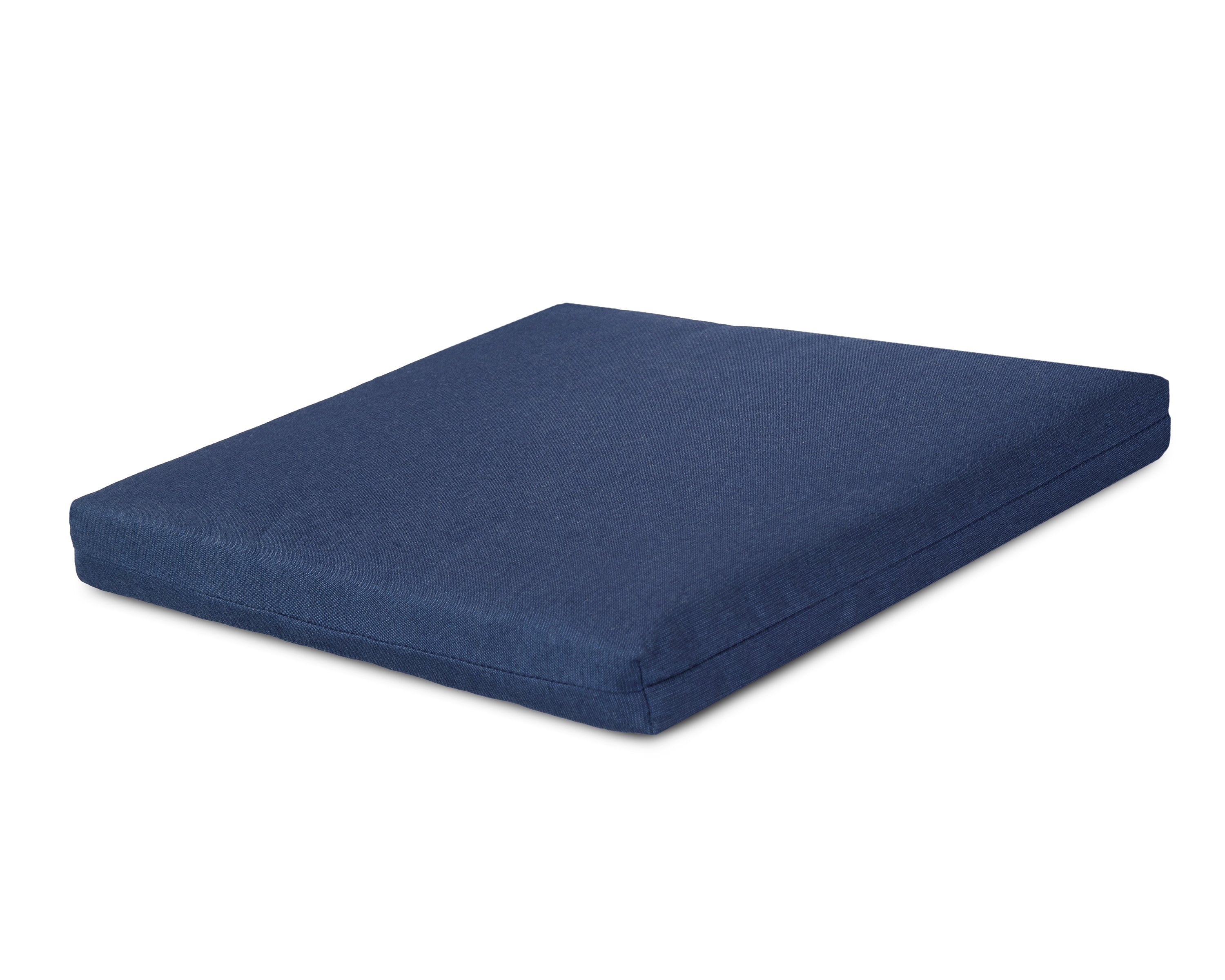 Seat Cushion - 17"D x 17.5"W x 2.5"H in Spectrum Indigo