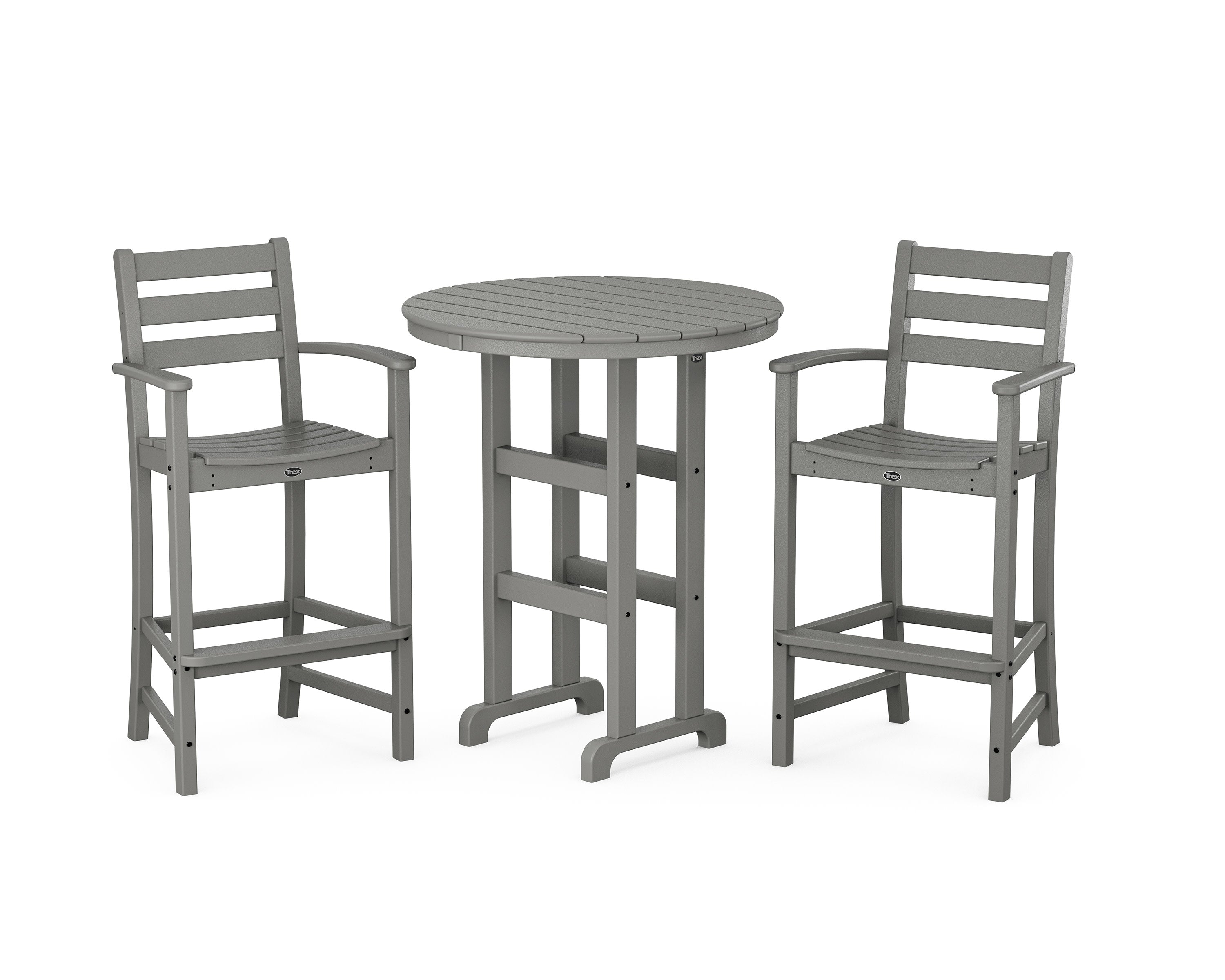 Monterey Bay 3-Piece Round Bar Set in Stepping Stone