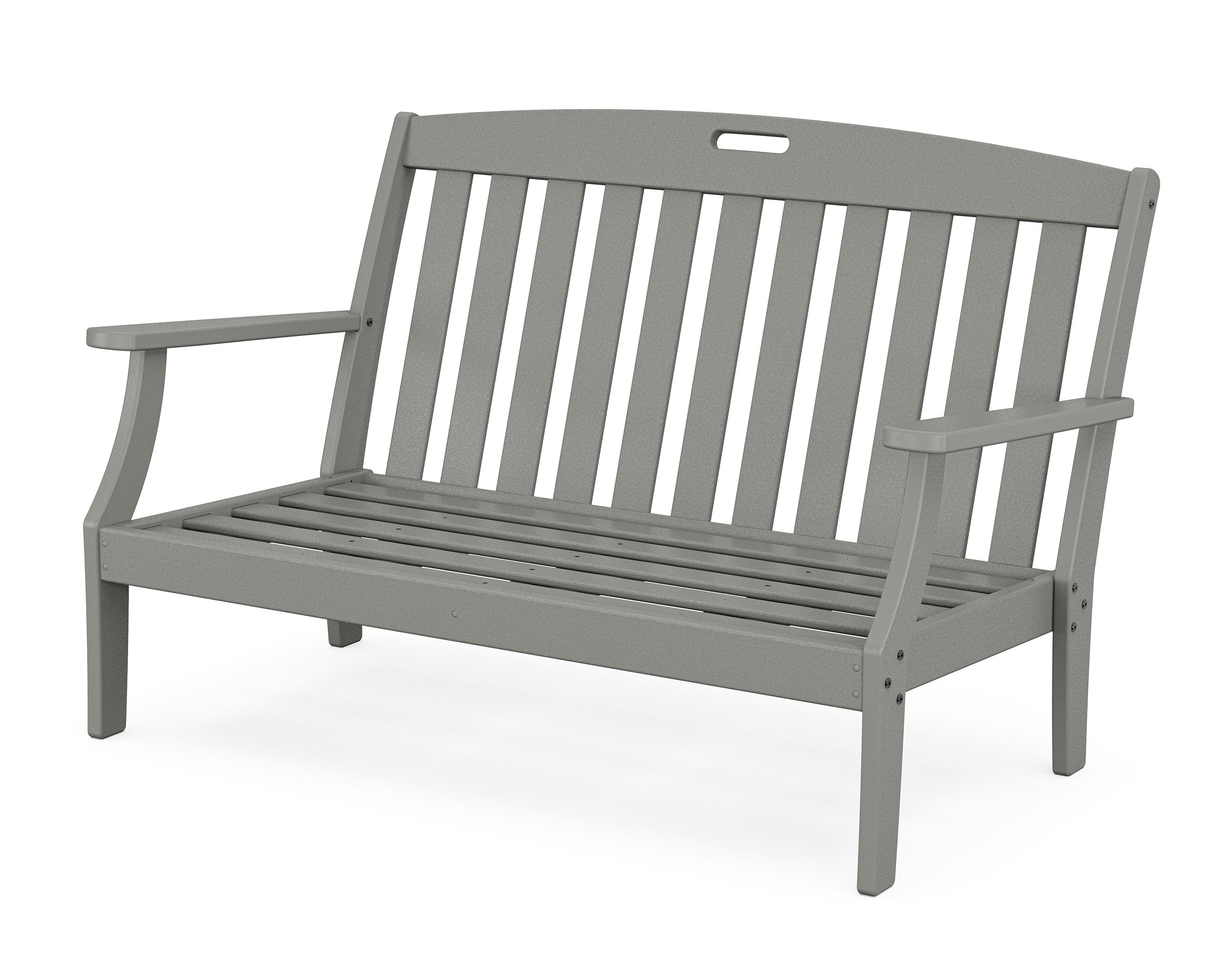 Yacht Club Deep Seating Loveseat Frame in Stepping Stone