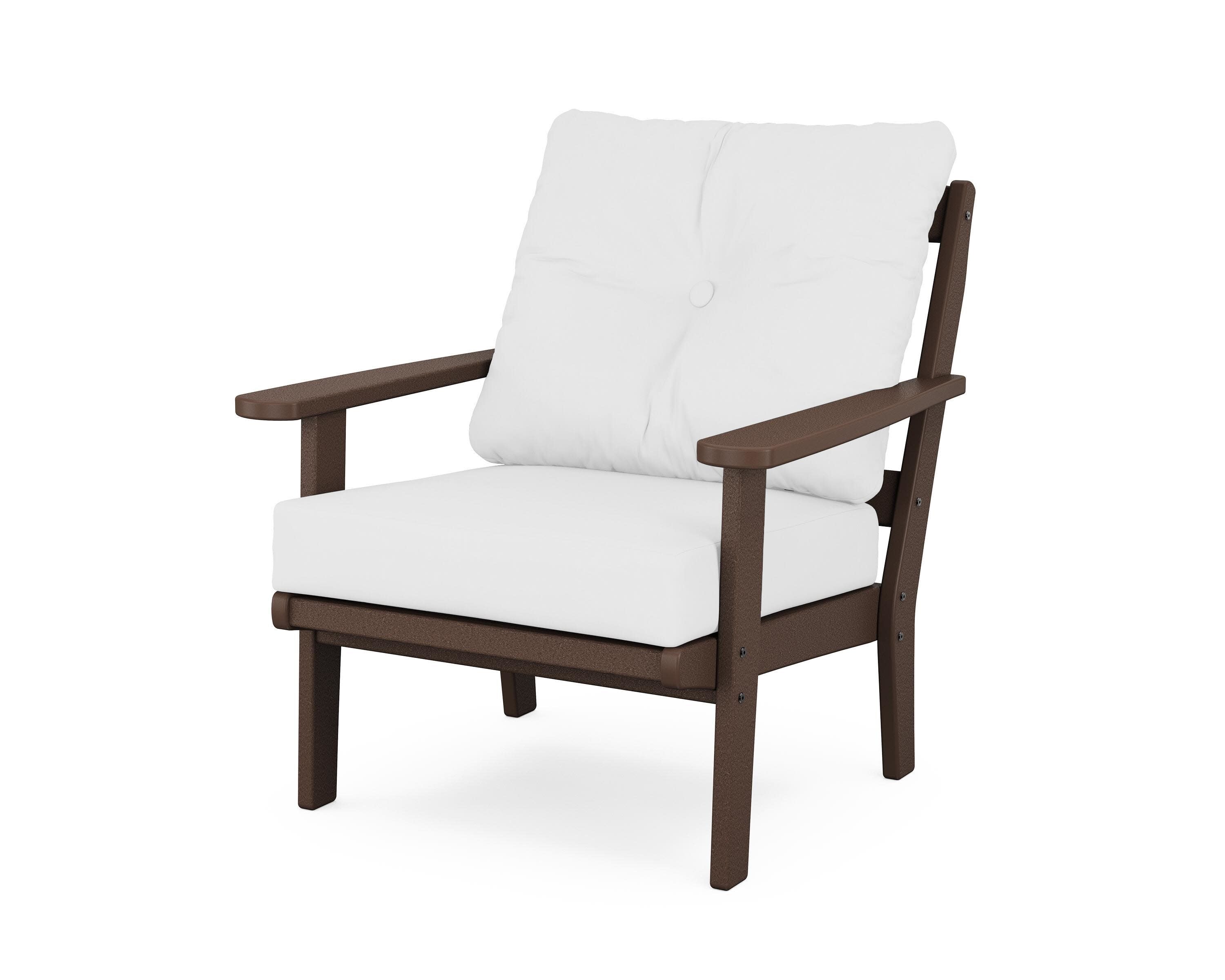 Cape Cod Deep Seating Chair in Vintage Lantern / Natural
