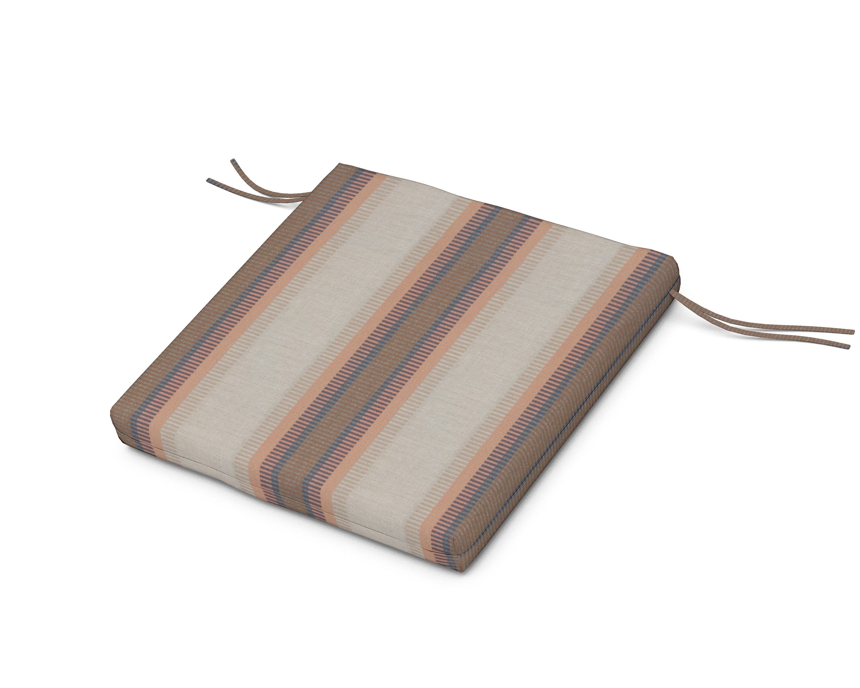 Seat Cushion - 20"D x 20"W x 2.5"H in Outlaw Dawn