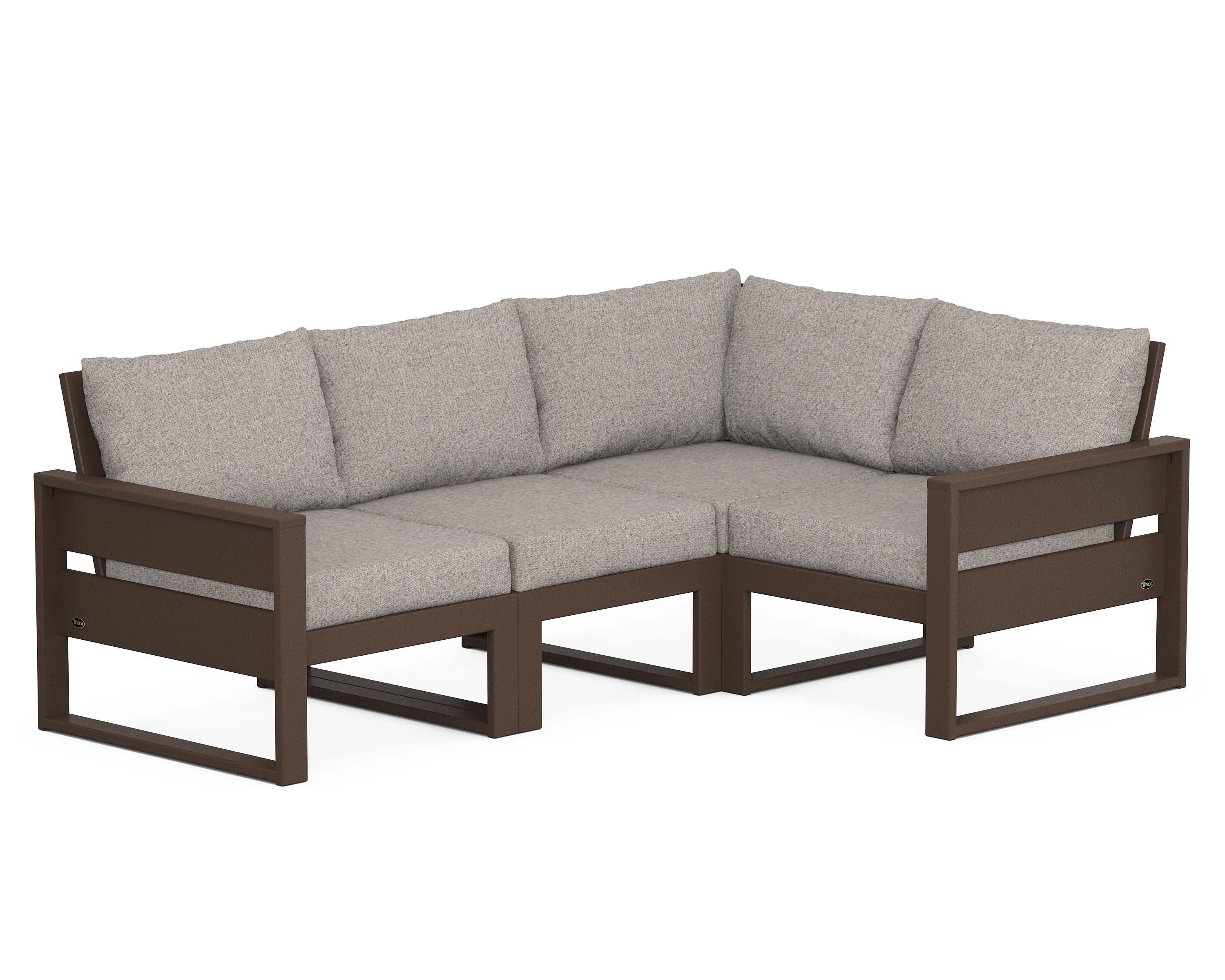 Eastport 4- Piece Sectional in Vintage Lantern / Weathered Tweed