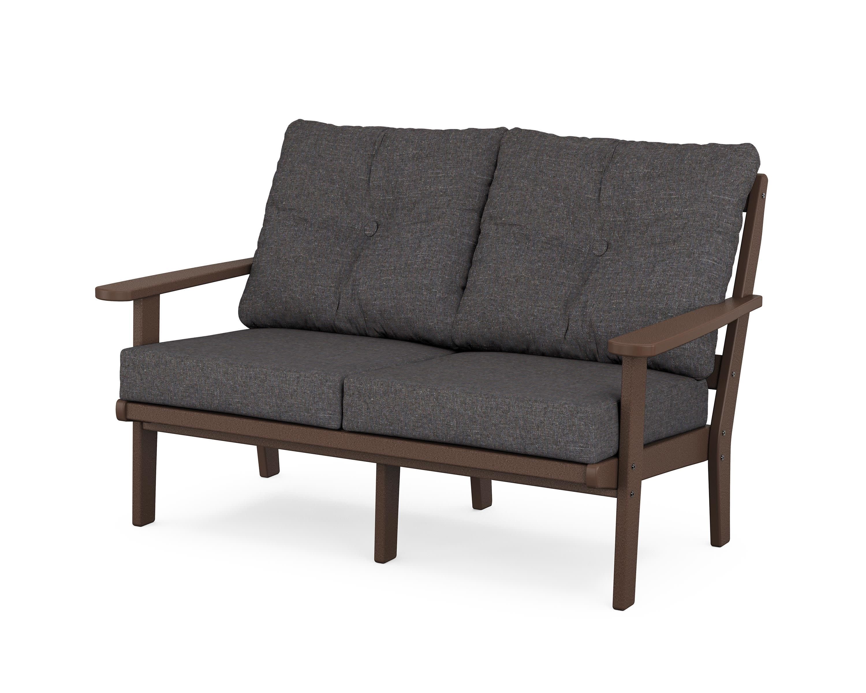 Cape Cod Deep Seating Loveseat in Vintage Lantern / Ash Charcoal