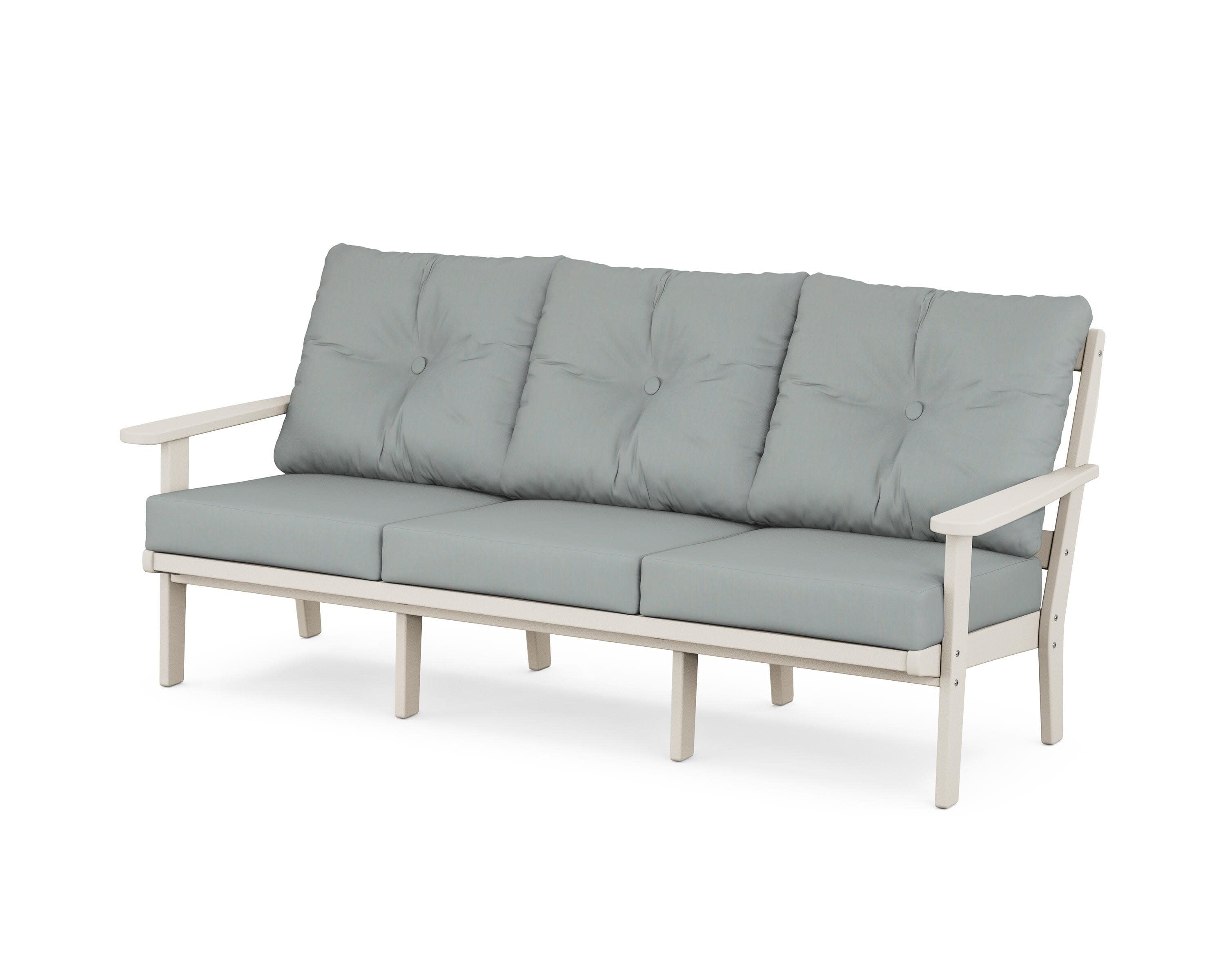 Cape Cod Deep Seating Sofa in Sand Castle / Spa