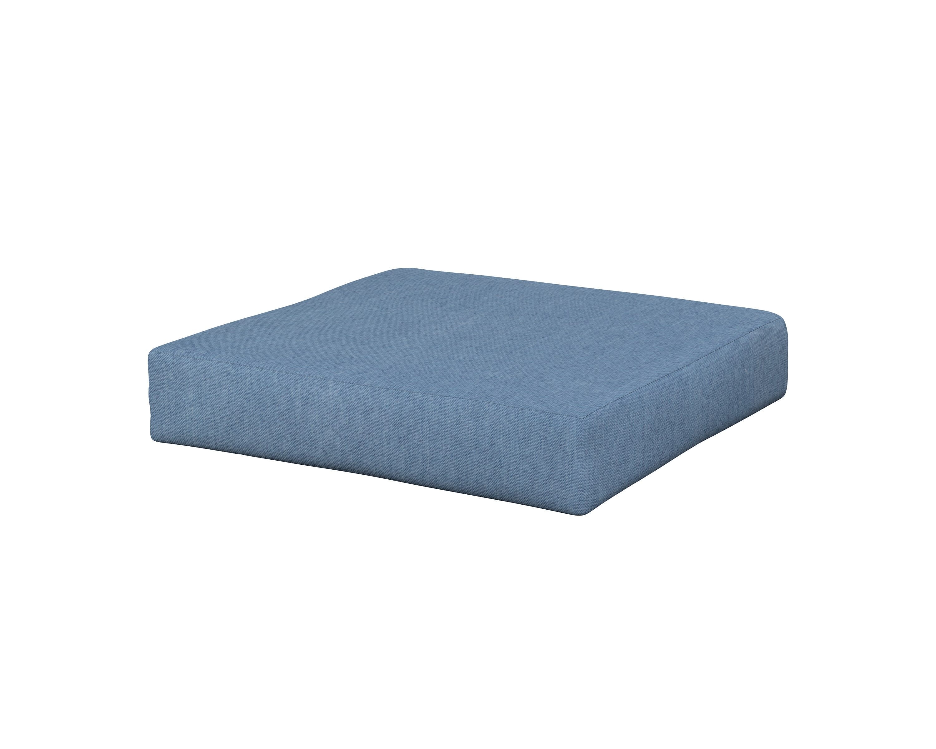 Modular Ottoman Cushion in Sky Blue