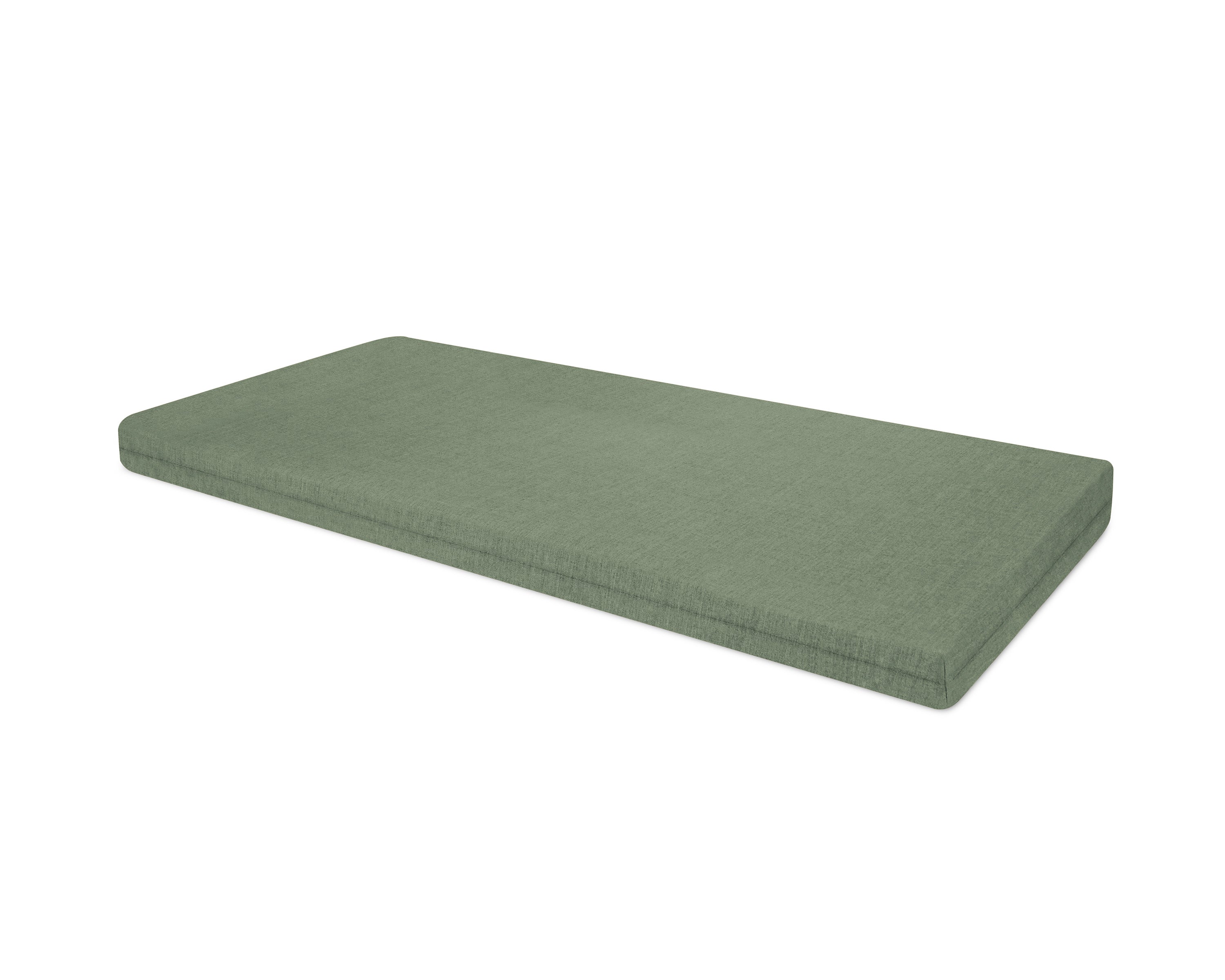 Bench Seat Cushion 17.25"D x 43.5"W x 2.5"H in Cast Sage