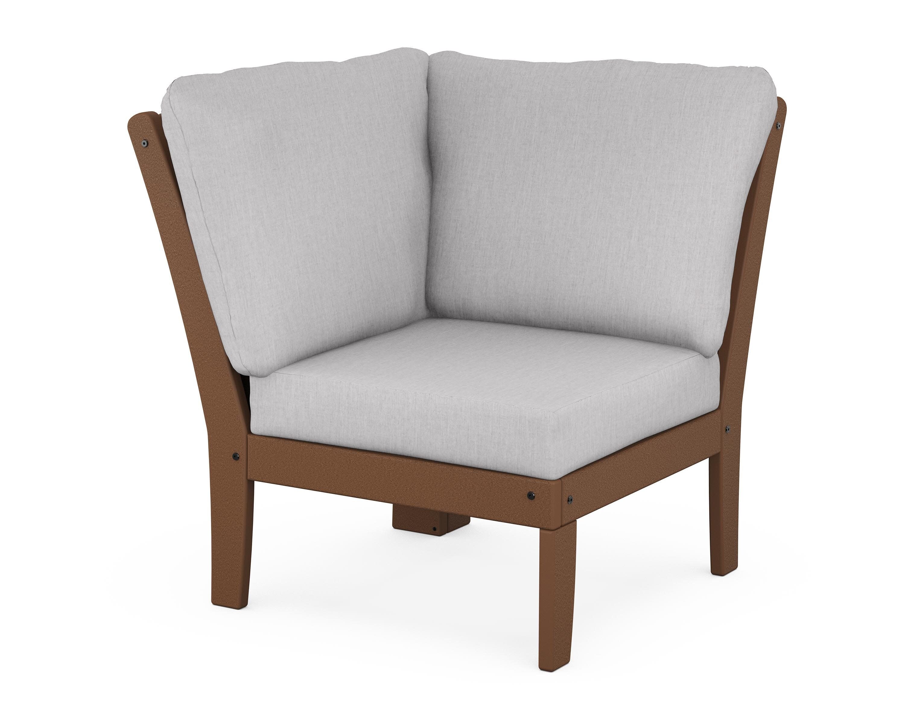Yacht Club Modular Corner Chair in Tree House / Granite