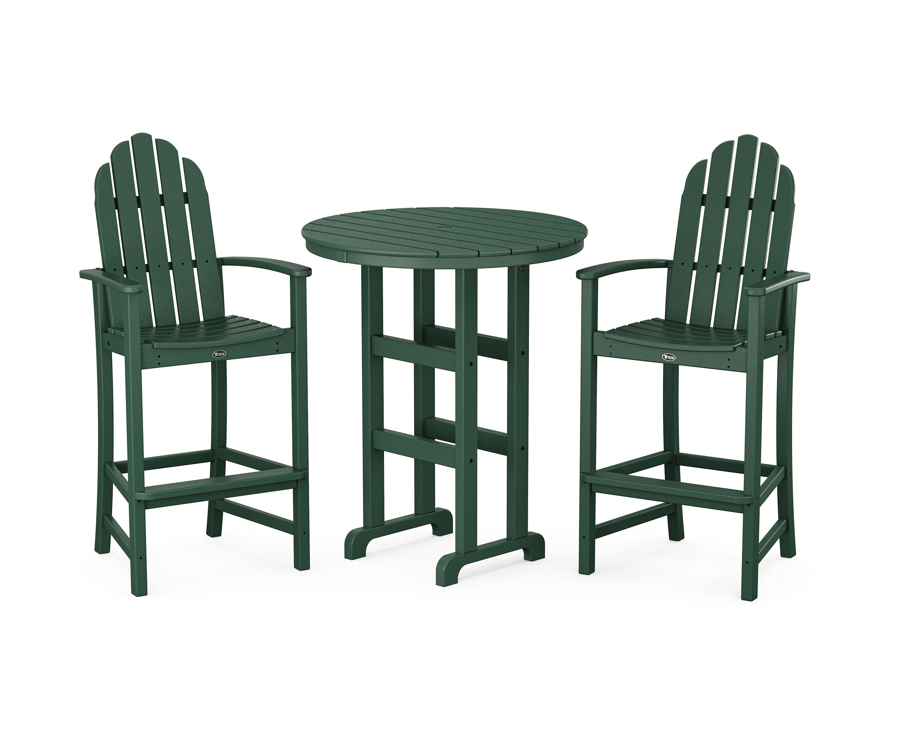 Cape Cod 3-Piece Round Bar Set in Rainforest Canopy