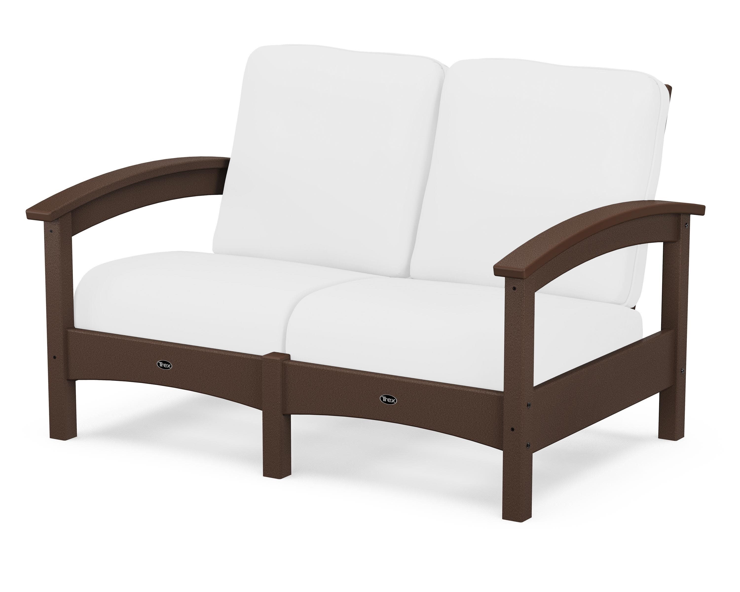 Rockport Club Loveseat in Vintage Lantern / Natural