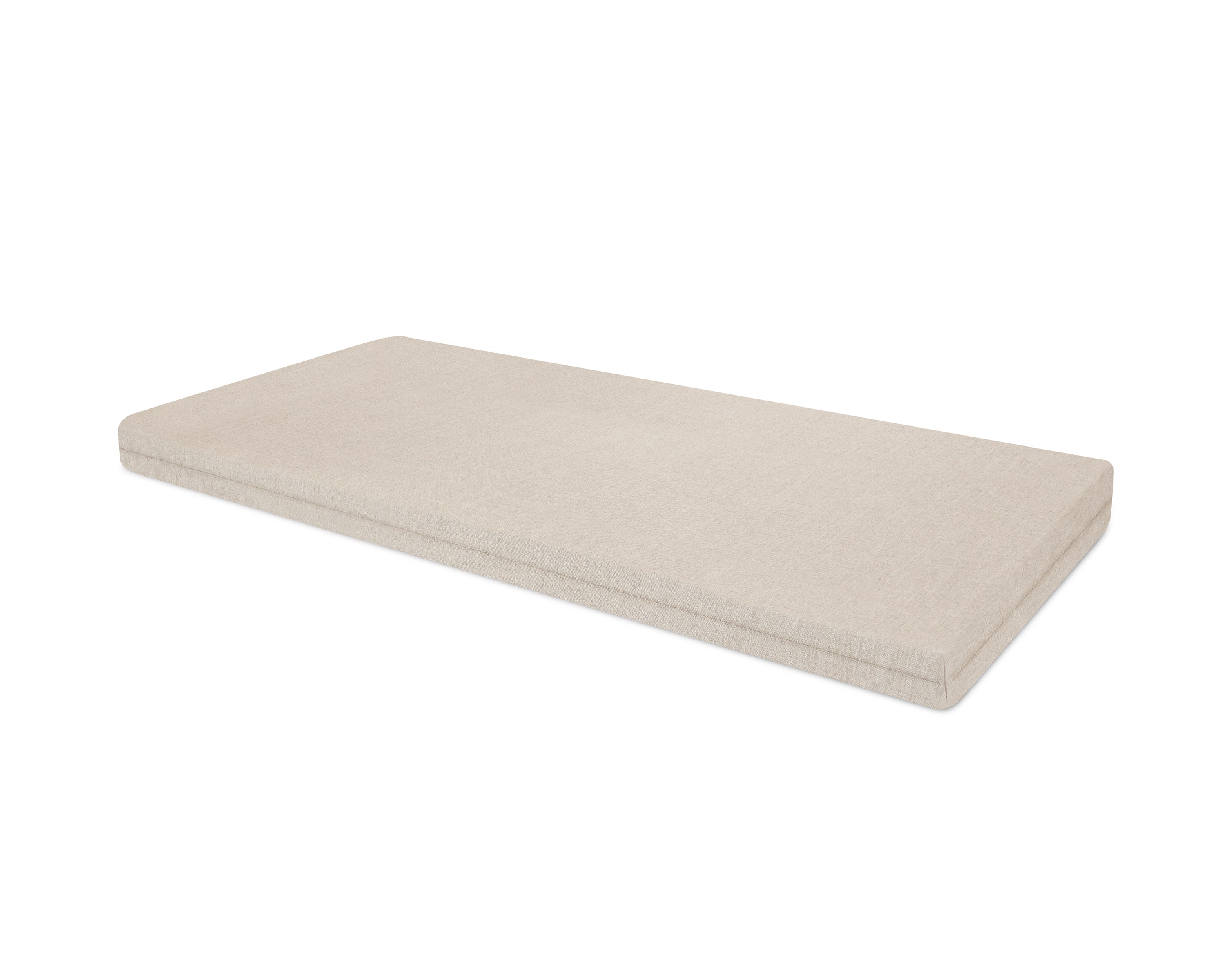 Bench Seat Cushion - 18.5"D x 43.5"W x 2.5"H in Cast Ash