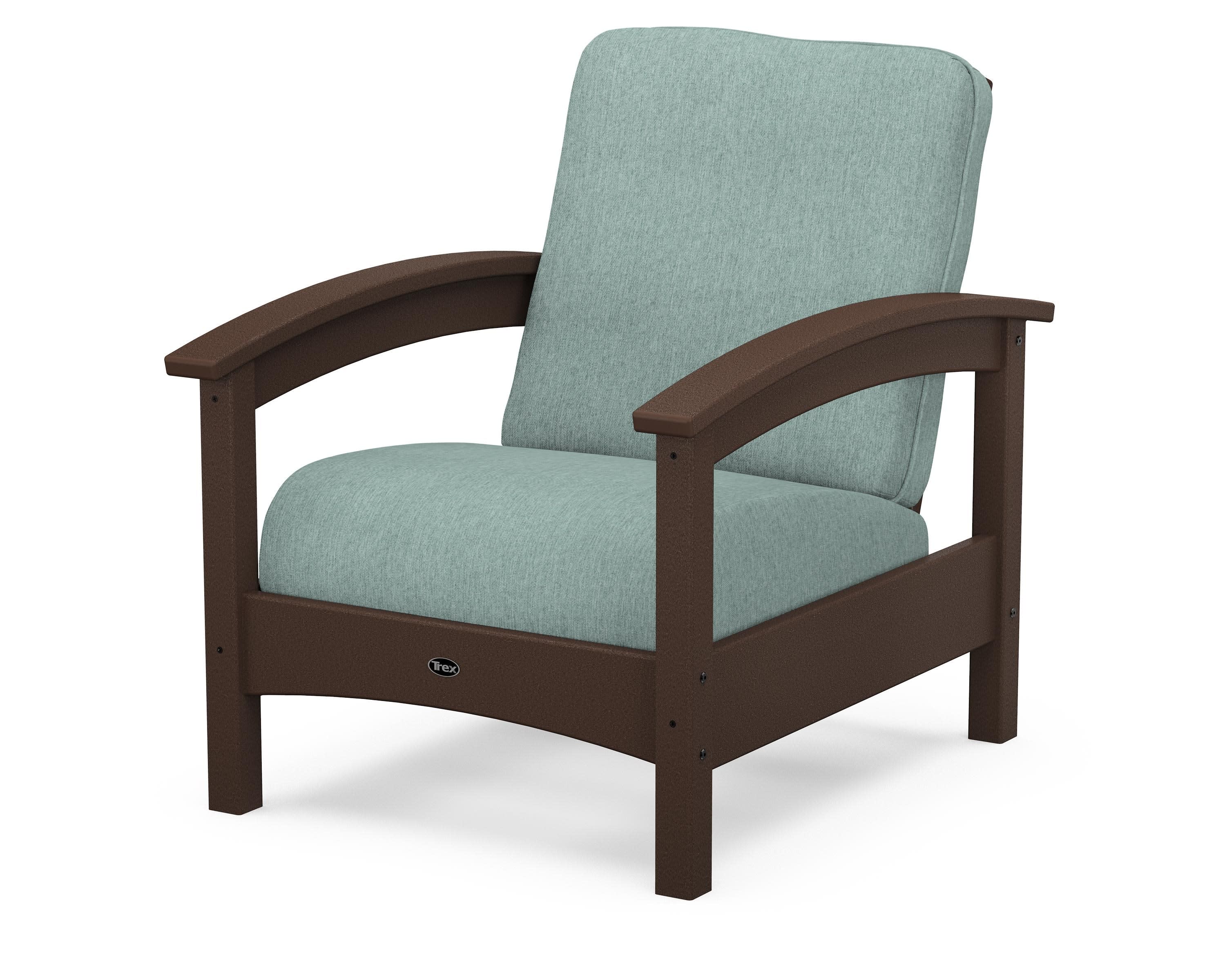 Rockport Club Chair in Vintage Lantern / Glacier Spa