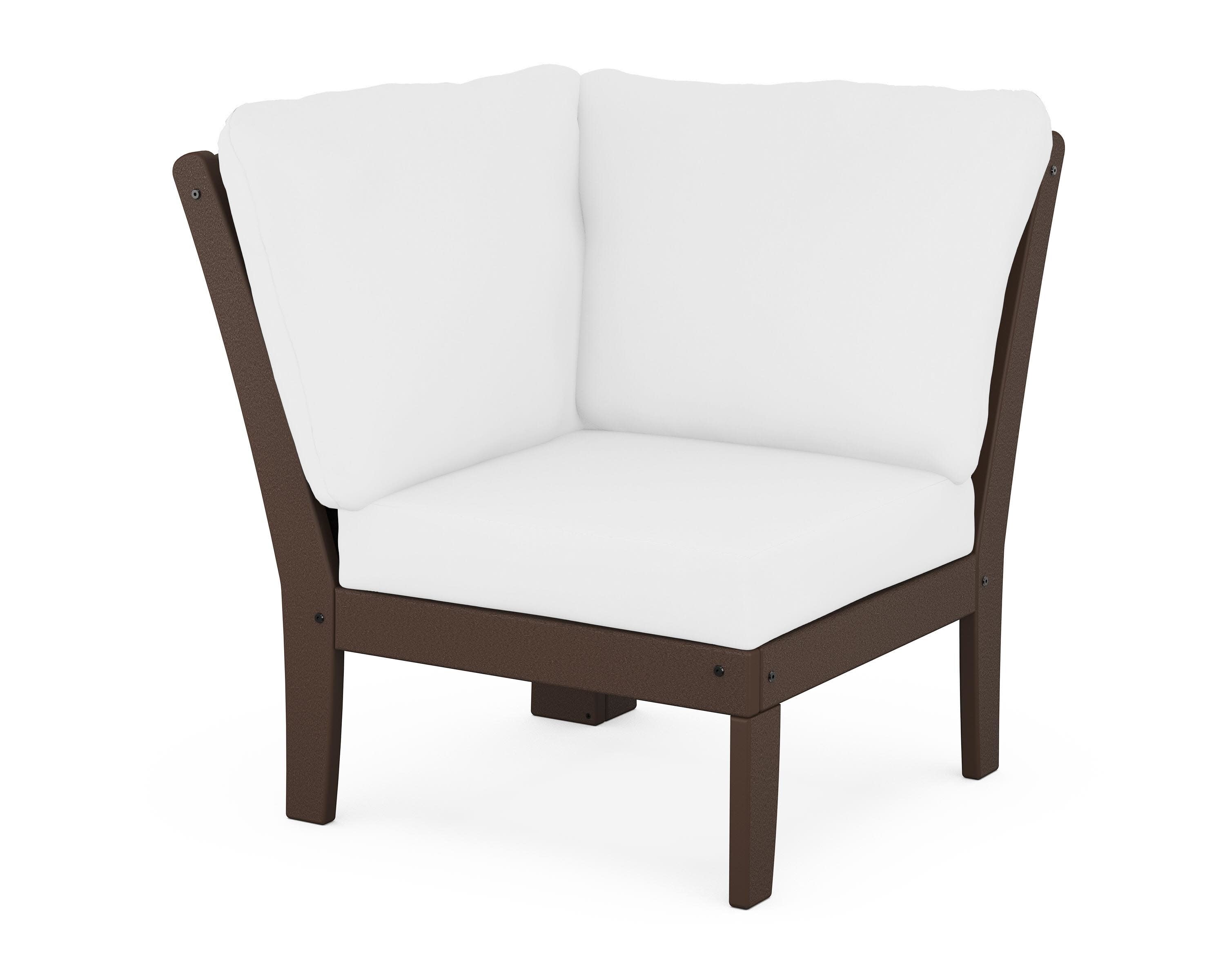 Yacht Club Modular Corner Chair in Vintage Lantern / Natural