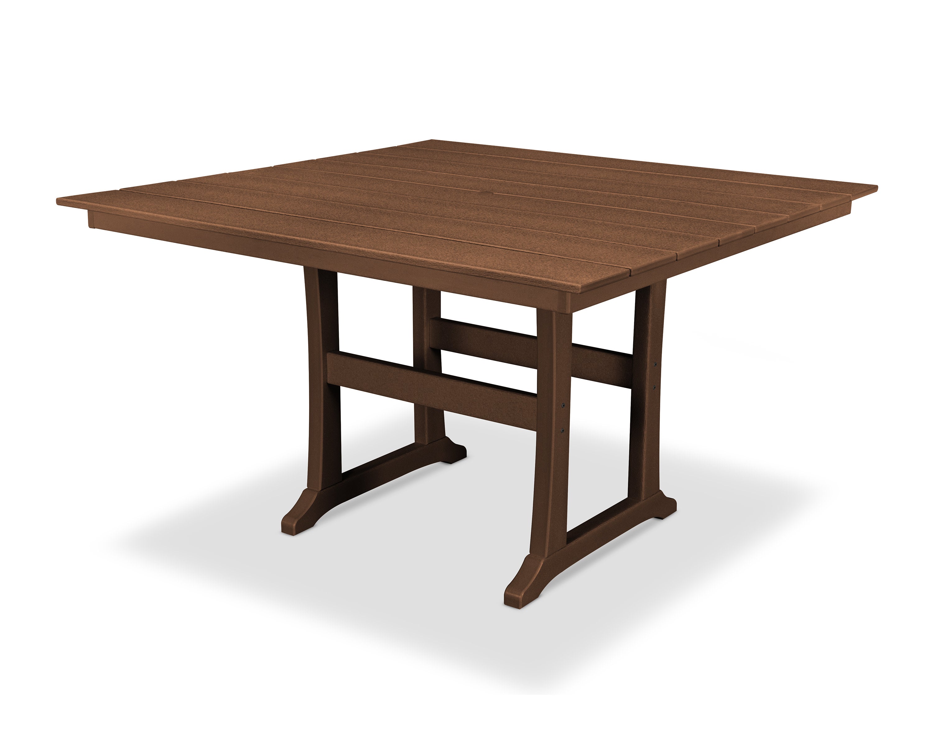 Farmhouse Trestle 59" Counter Table in Tree House