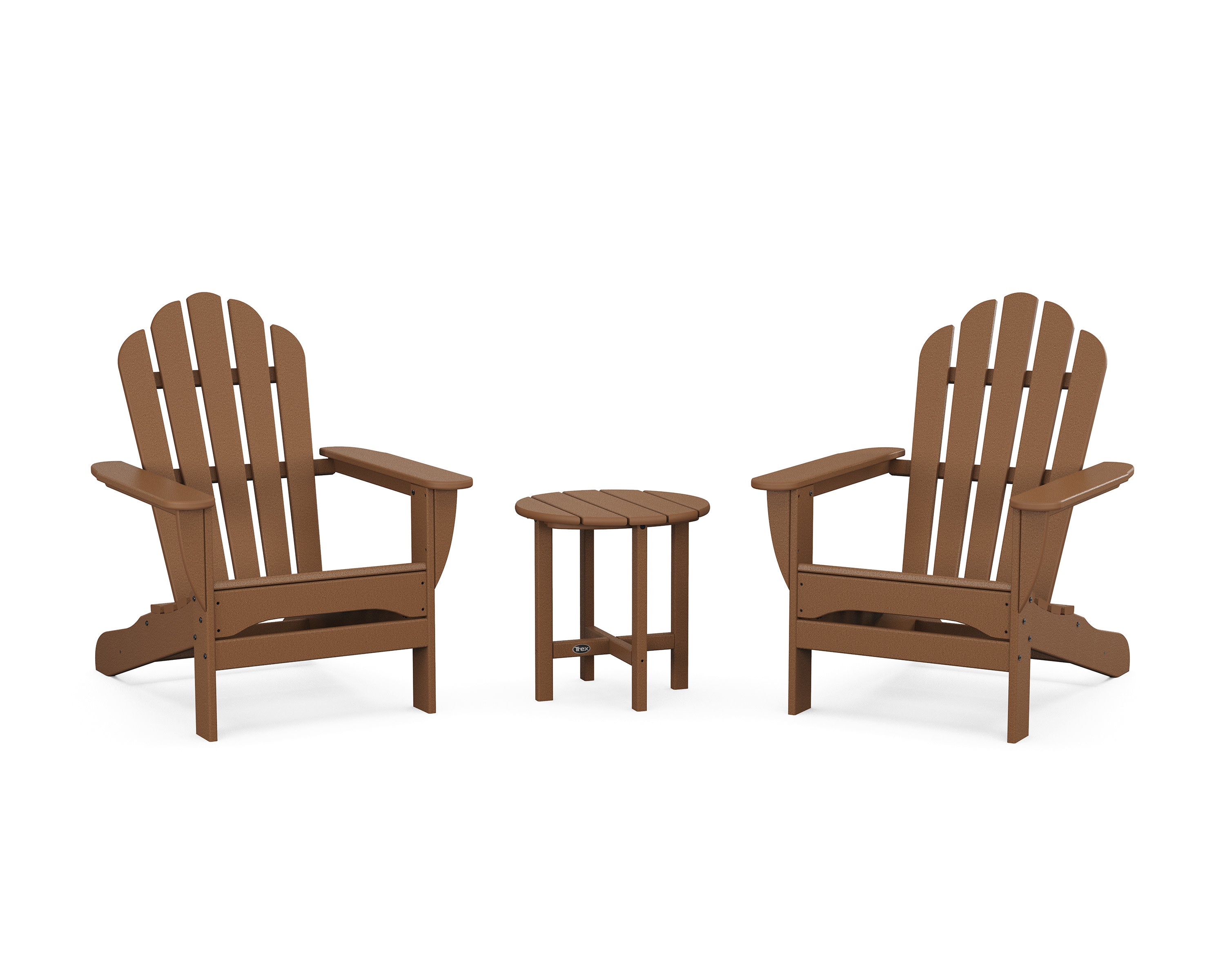 3-Piece Monterey Bay Adirondack Set in Tree House