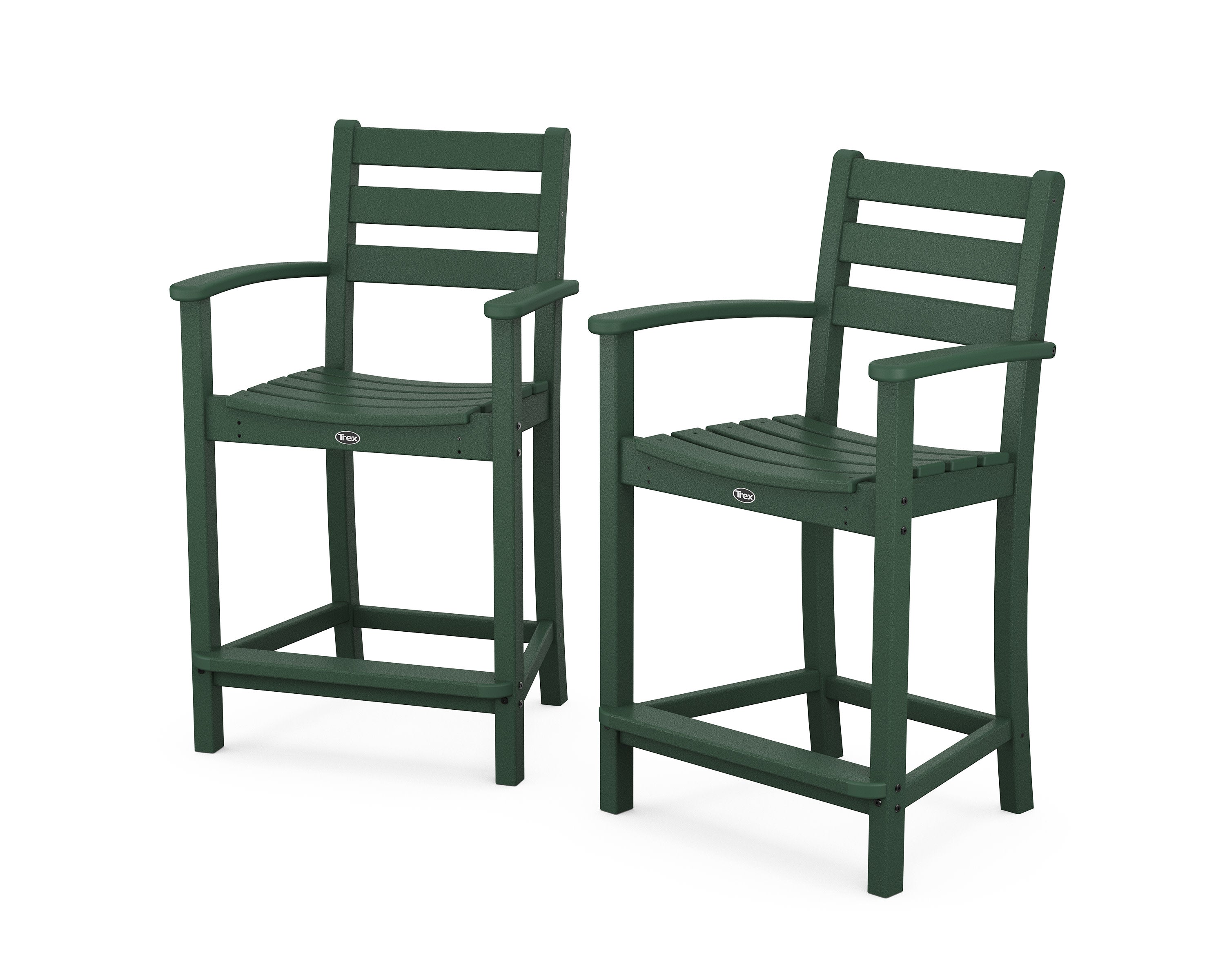 Monterey Bay 2-Piece Counter Chair Set in Rainforest Canopy