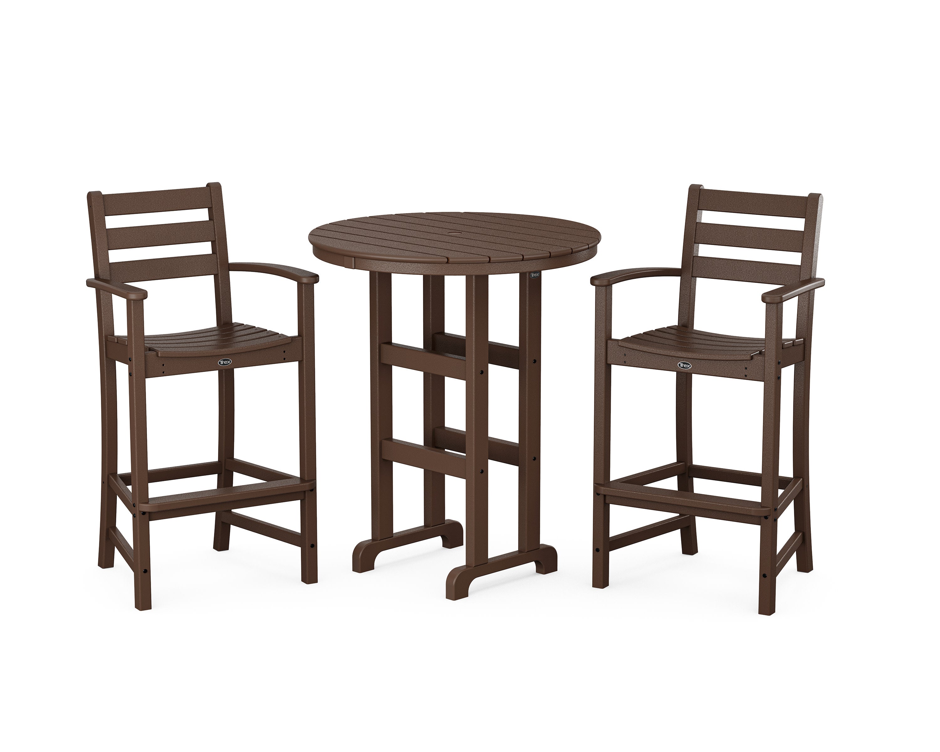 Monterey Bay 3-Piece Round Bar Set in Vintage Lantern