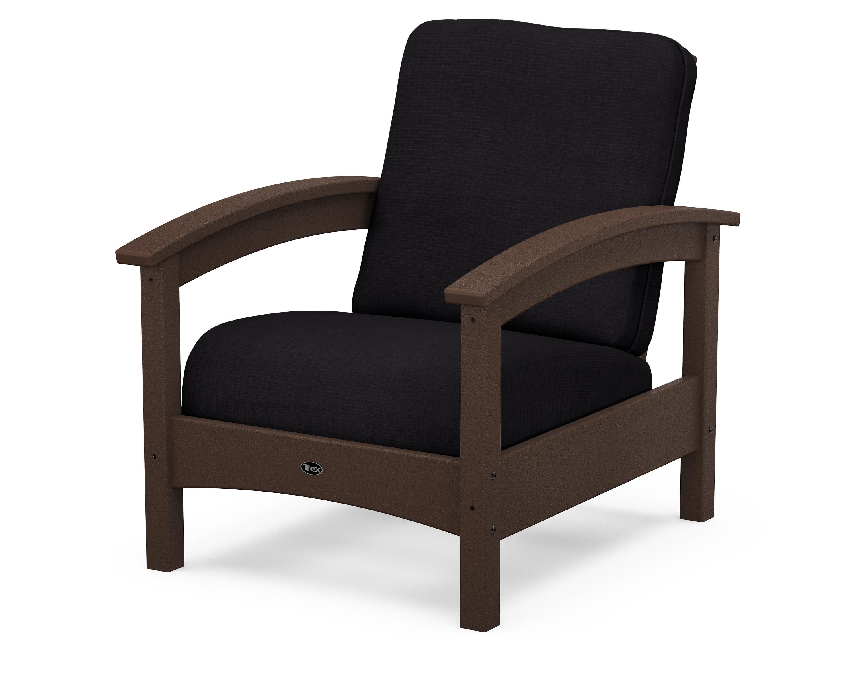 Rockport Club Chair in Vintage Lantern / Midnight Linen
