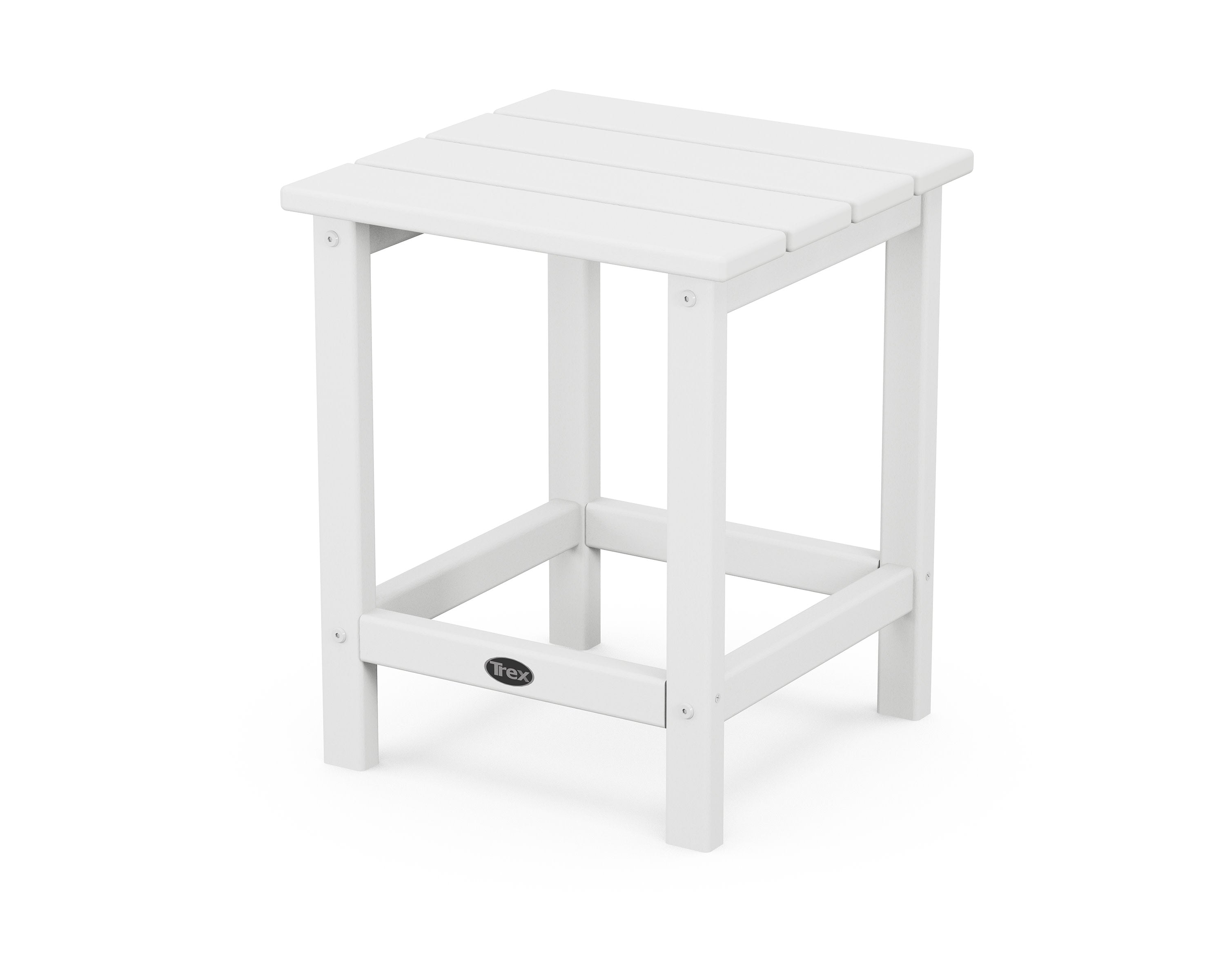 Eastport 18" Side Table in Classic White