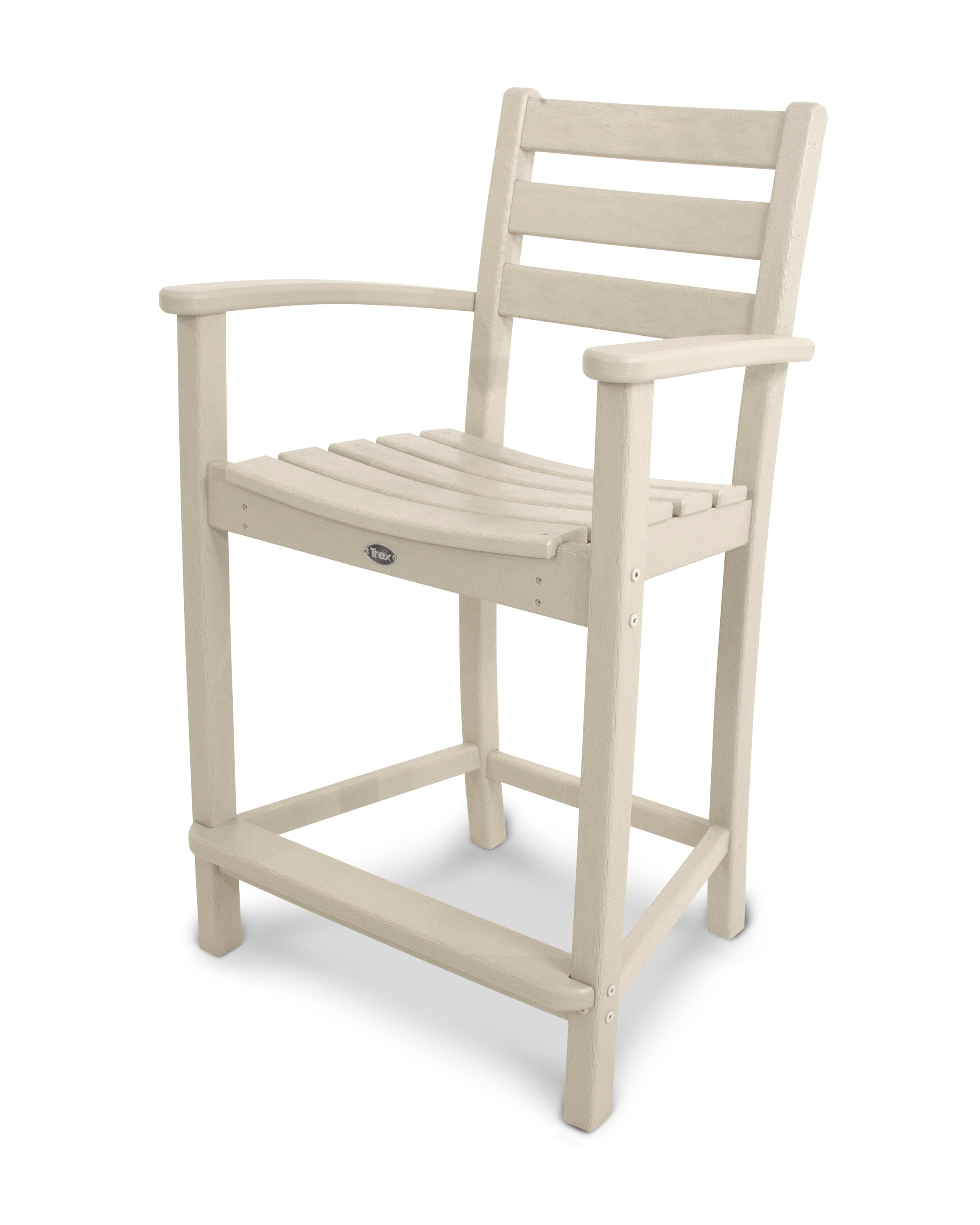 Monterey Bay Counter Arm Chair in Sand Castle