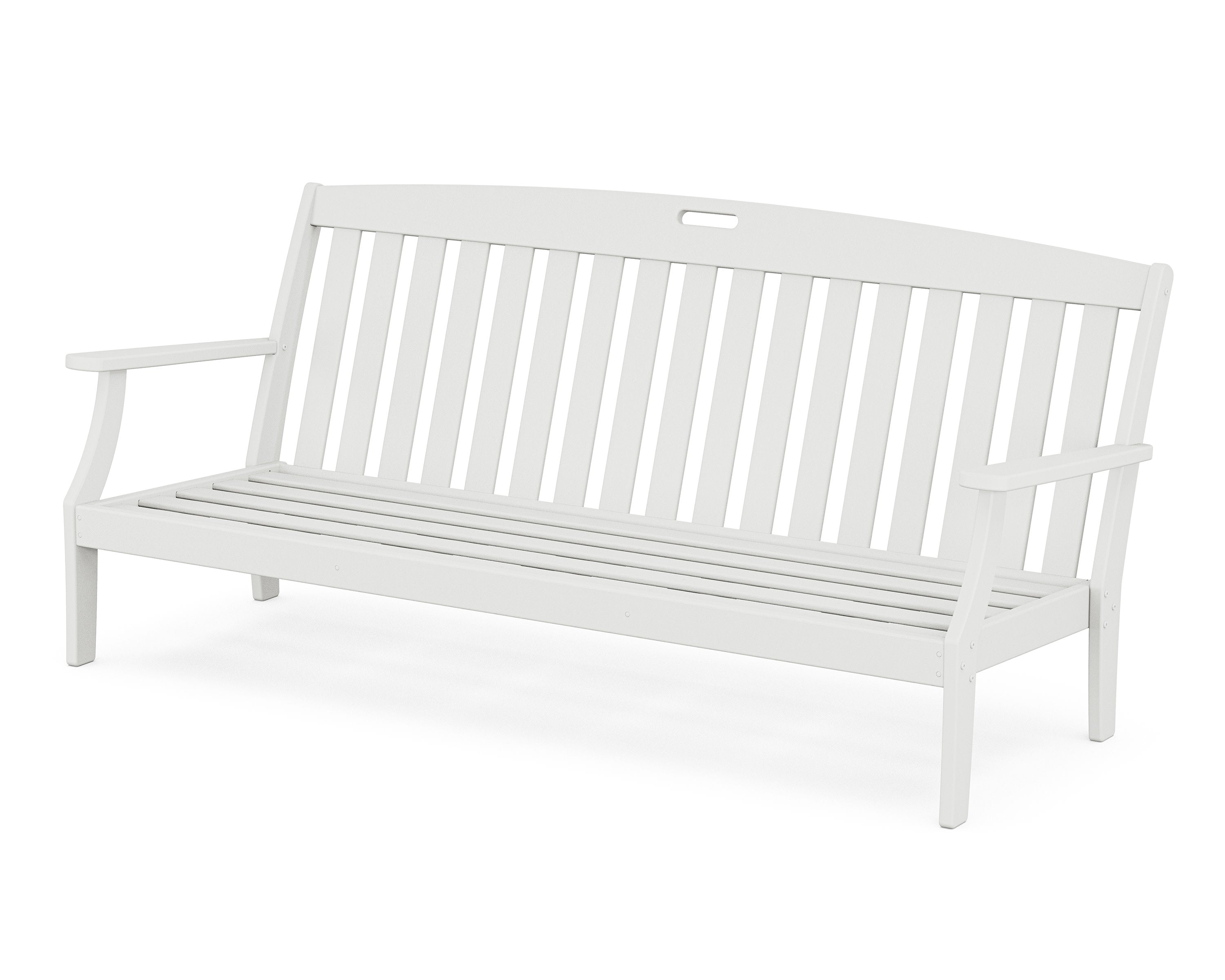 Yacht Club Deep Seating Sofa Frame in Classic White